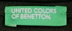 United Colors of Benetton Damenmaxikleid schwarz Gr. M – Vorschau 3