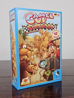 Camel Cup Super Cup - Gesellschaftsspiel - Pegasus Spiele (Erweiterung zu Camel Up)  - Bild 1