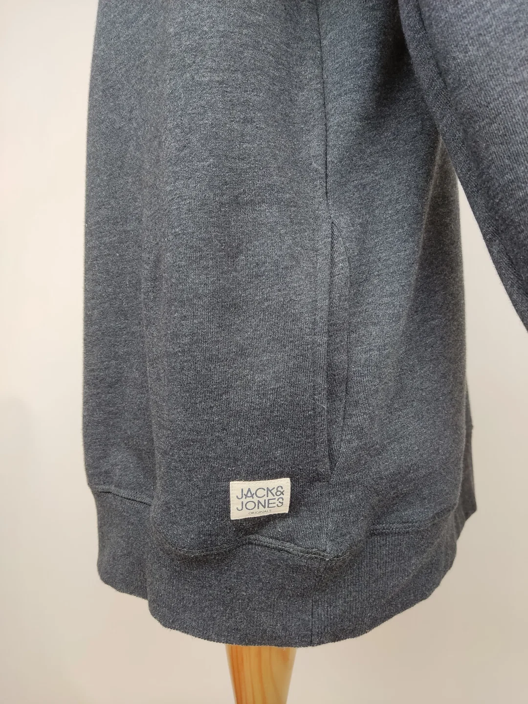 Jack & Jones Herren Pullover schwarz/grau - XL/52 – Bild 3