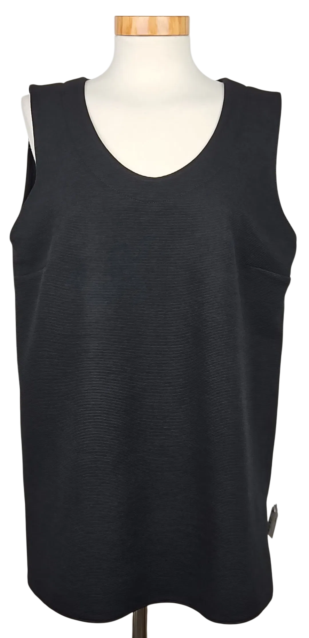 Rena Moden Damen Vintage Top, schwarz - Gr. L  - Bild 1