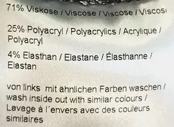 Fox’s Damen Midikleid schwarz/weiß gemustert Gr. 38 - Bild 4