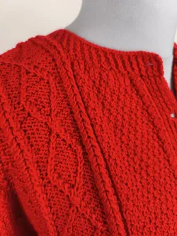 Trachtenjacke handgestrickt, Gr. 40 - Bild 2