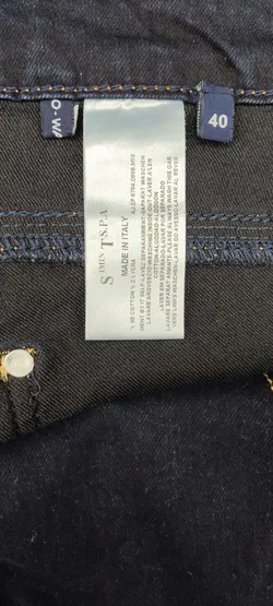 Armani Herren Jeans dunkelblau Gr. 40 - Bild 5