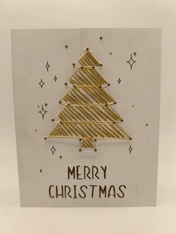 Dekobild Weihnachten, Holz, Merry Christmas - Bild 4