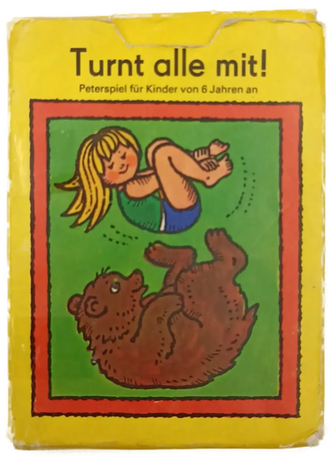 Verlag für Lehrmittel Pössneck: Vintage-Kartenspiel „Turnt alle mit!“ – Bild 2
