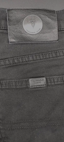 Trussardi Herren Jeans schwarz Gr. UK 34 - Bild 3