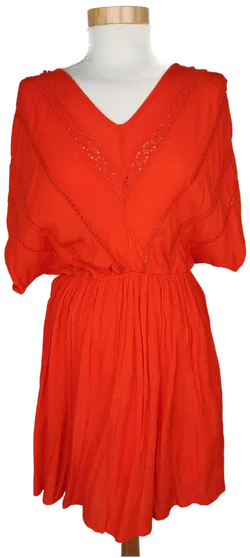 Vero Moda Damen Tunika orangerot - XS/34 - Bild 1