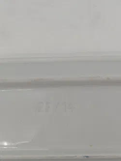 Lilienporzellan Eckiger Teller weiß - 2 Stück - Bild 6