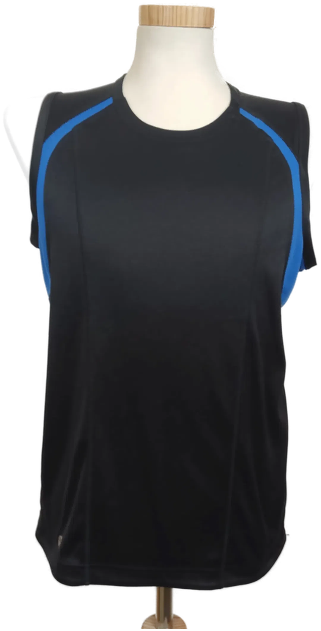 Adidas climacool Herren Tanktop blau/schwarz Gr. M - Bild 4
