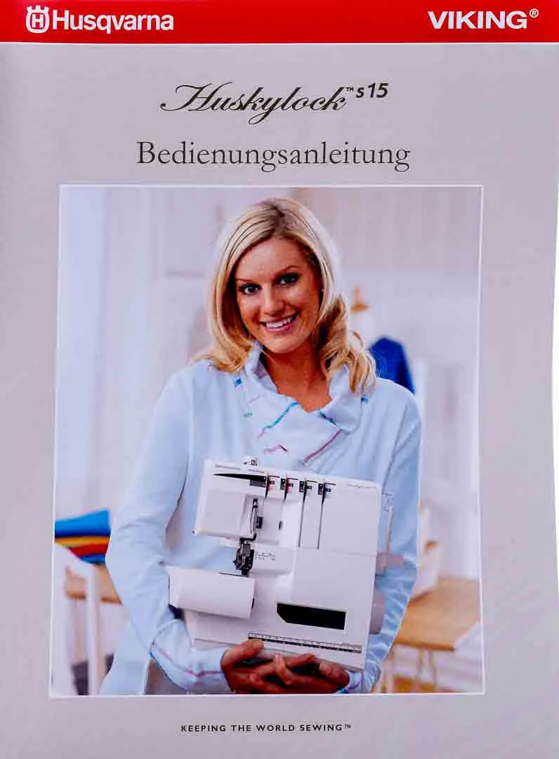 HUSQVARNA Viking Huskylock S15 4-Faden Overlock Nähmaschine – Bild 6