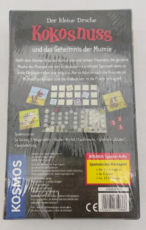 Kosmos - Der kleine Drache Kokosnuss und das Geheimnis der Mumie - Merkspiel – Bild 2