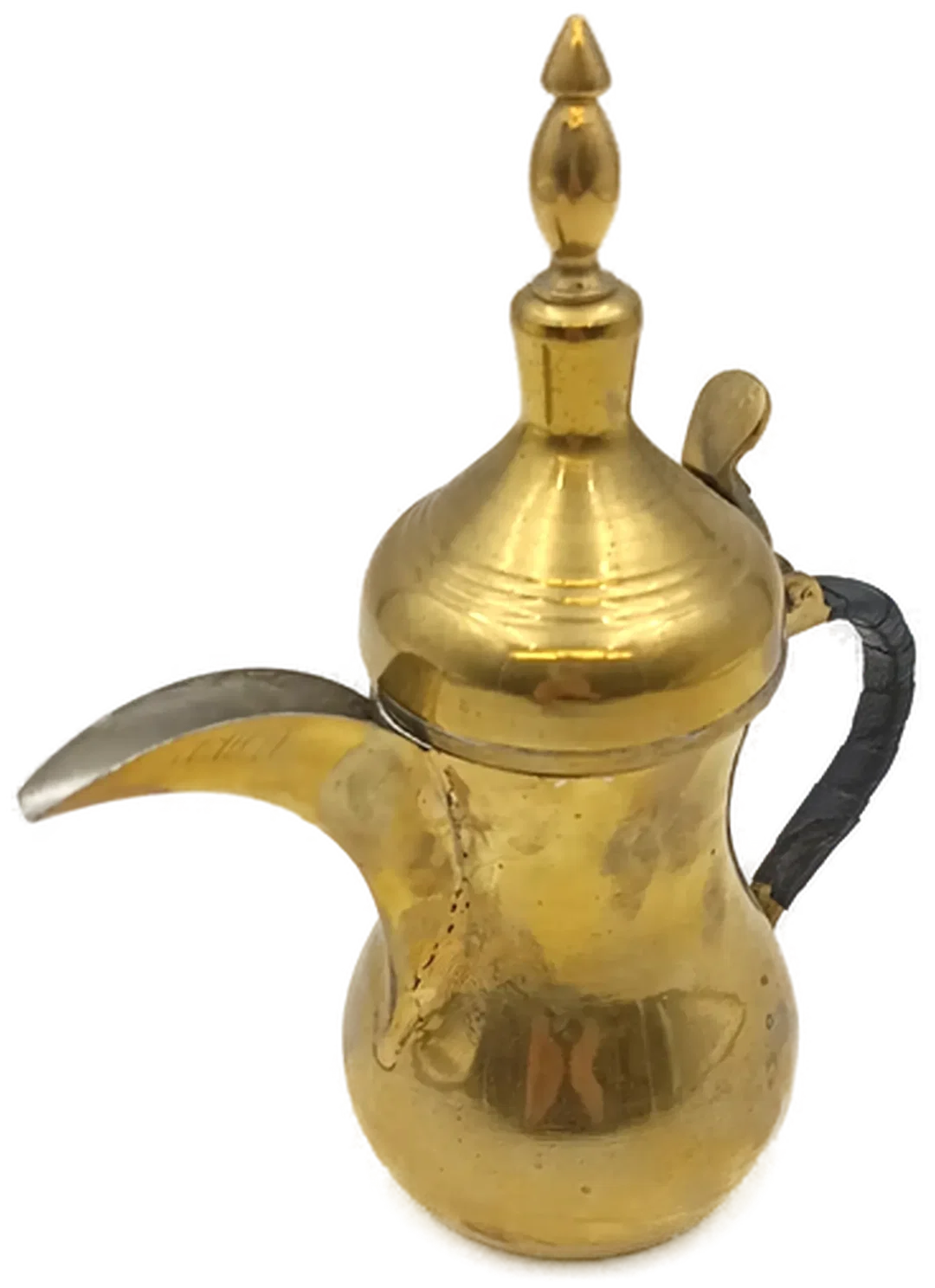 Dallah traditionelle arabische Messing-Teekanne Vintage - Bild 1