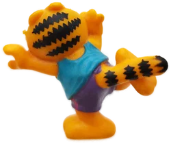 Garfield Figur 80er ca. 5cm  - Bild 2