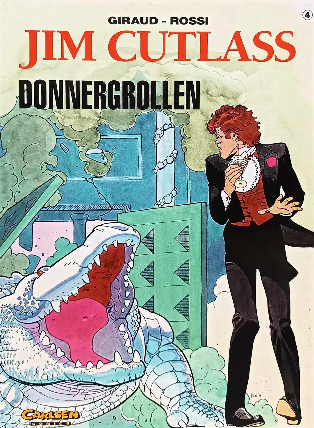 Carlsen Comics Jim Cutlass - Donnergrollen Band 4 - Bild 1