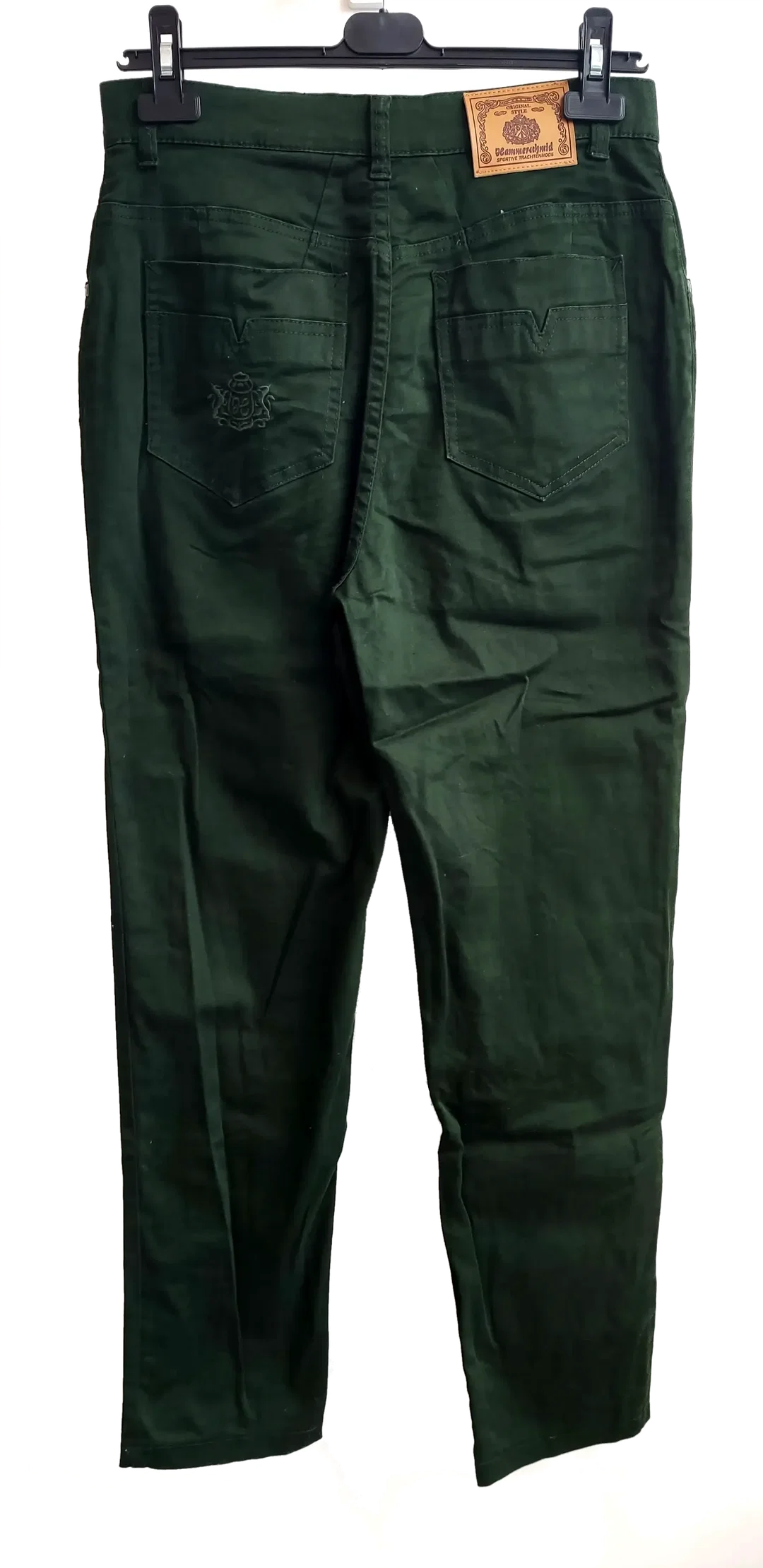Hammerschmid Damen Trachtenjeans dunkelgrün - Gr. 40 – Bild 2
