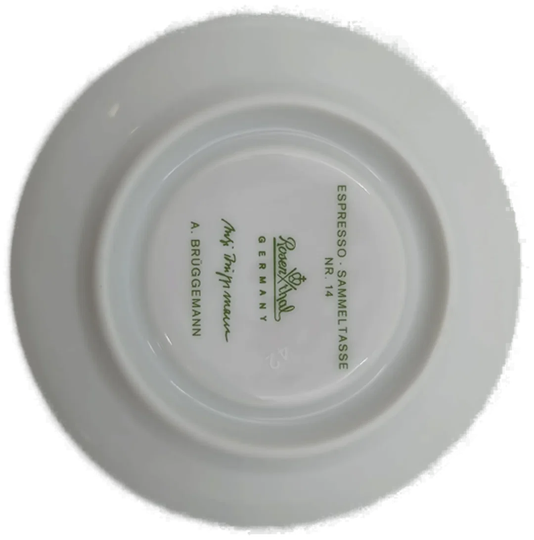 Rosenthal Studio-Line „Cupola“ Espresso-Sammeltasse Nr. 14 - A. Brüggemann – Bild 7