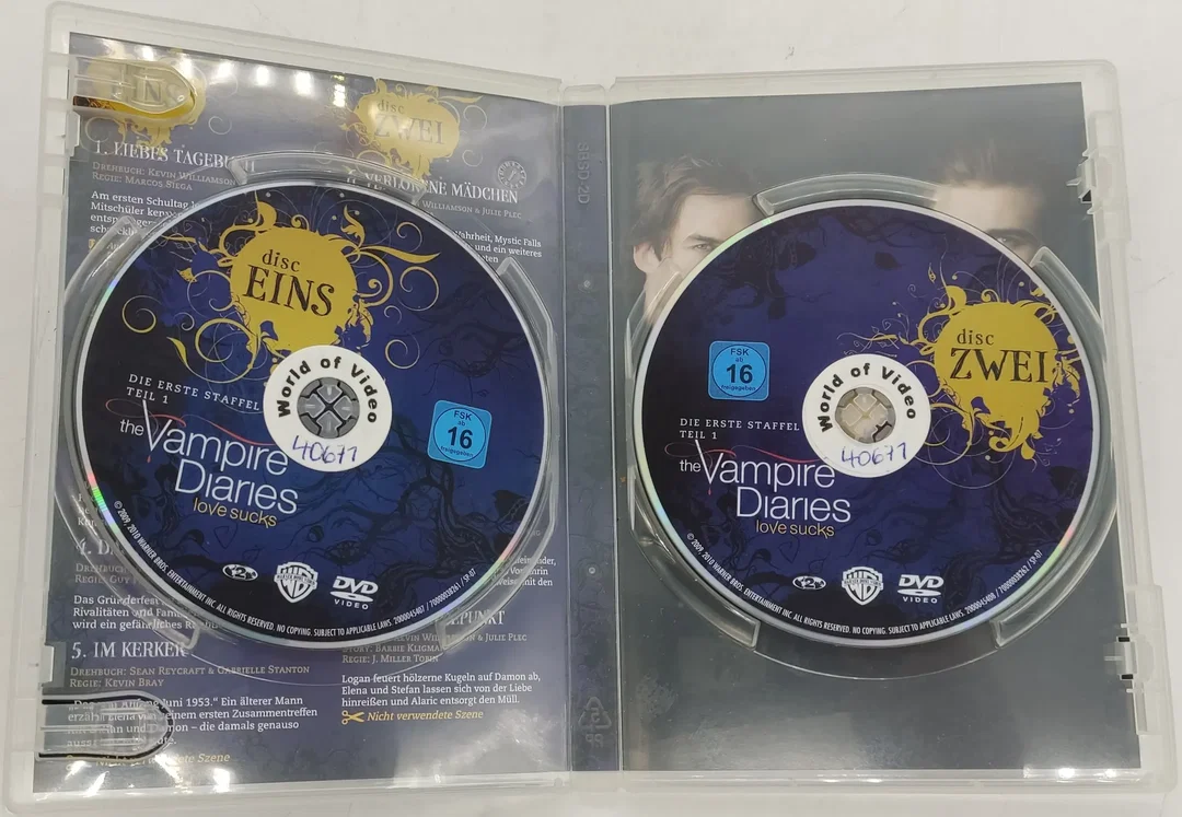 2 DVD's "The Vampire Diaries" Die erste Staffel  Teil 1 – Bild 4