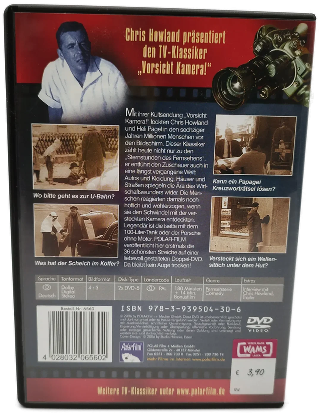 Vorsichtig Kamera!, Der Klassiker mit Chris Howland - 2x DVD – Bild 2