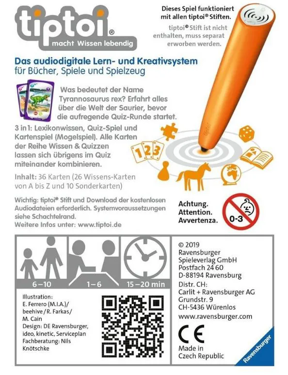 TIPTOI Wissen & Quizzen - Die Welt der Saurier von A-Z – Bild 2