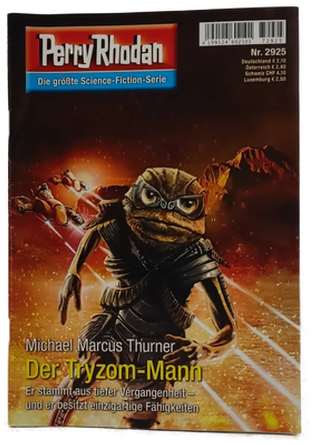 Romanheft Perry Rhodan Der Tryzom-Mann Erstauflage Nr.2925 - Bild 2