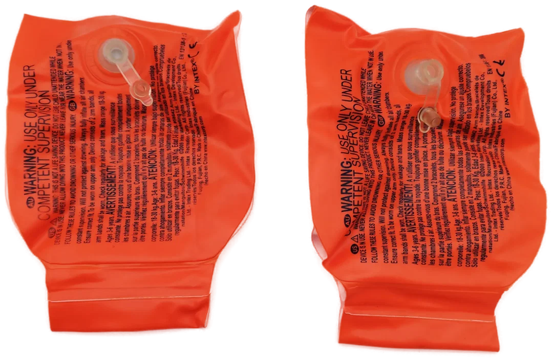 INTEX Schwimmflügel - für 3-6-jährige / orange – Bild 2