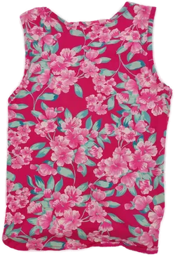 United Colors of Benetton Kinder Shirt Pink/geblümt Gr. XL (150 cm) - Bild 4