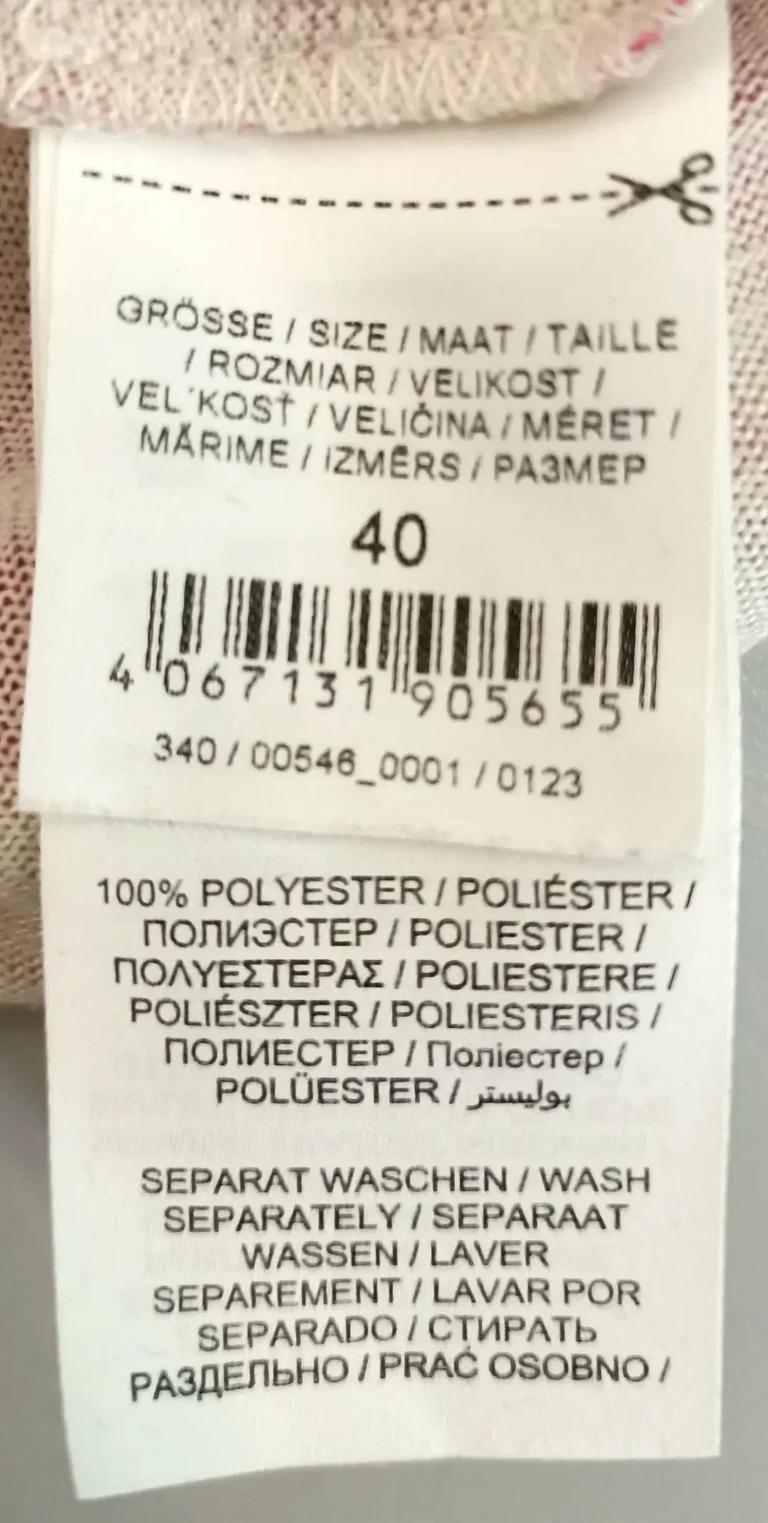 Christian Berg Woman Damenshirt gemustert Gr. L – Bild 4