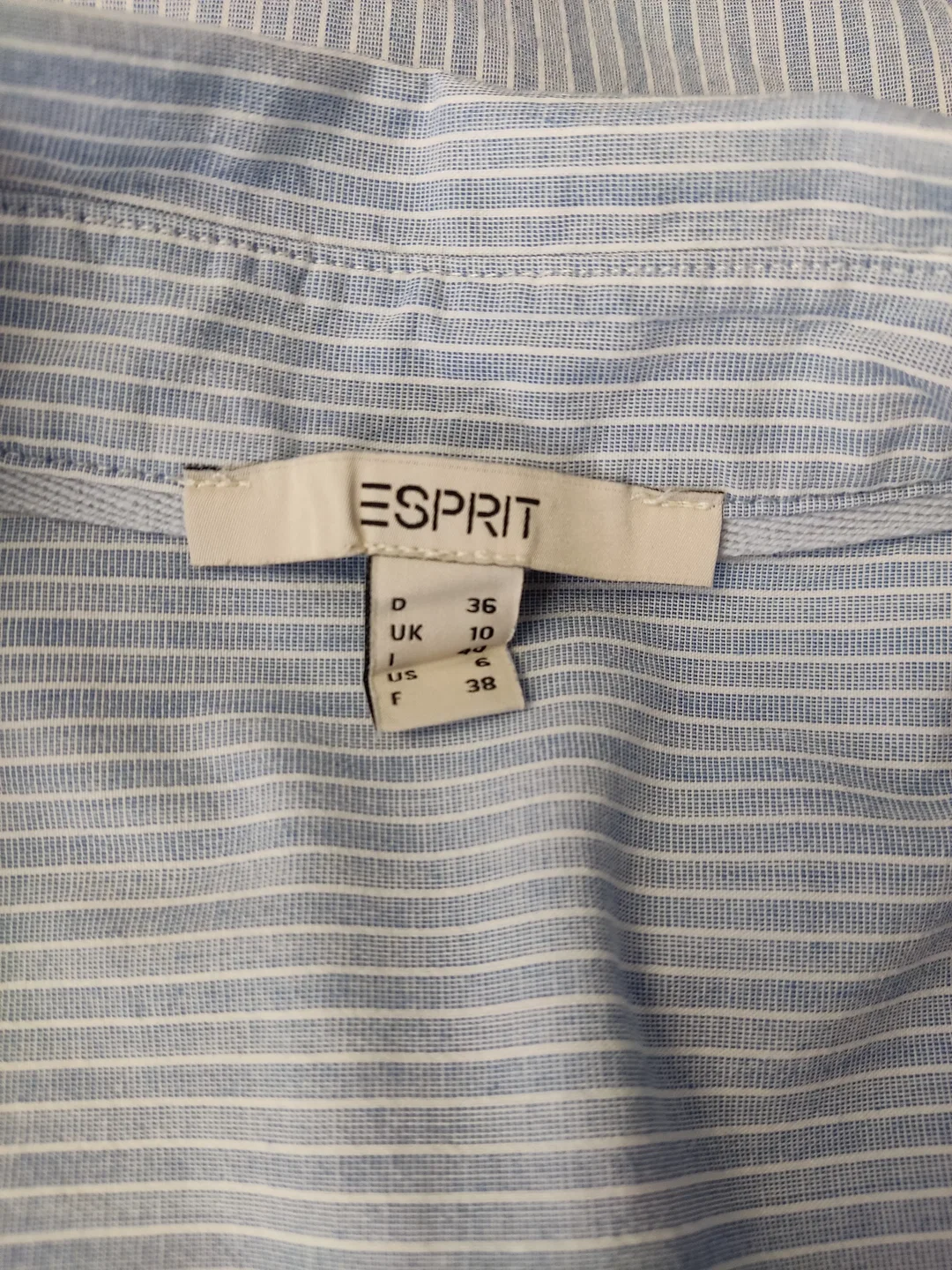 Esprit Hemdblusenkleid Gestreift S | Leicht & Zeitlos – Bild 5