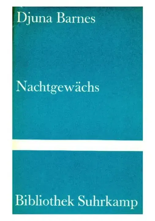 Nachtgewächs - Djuna Barnes - Bild 1
