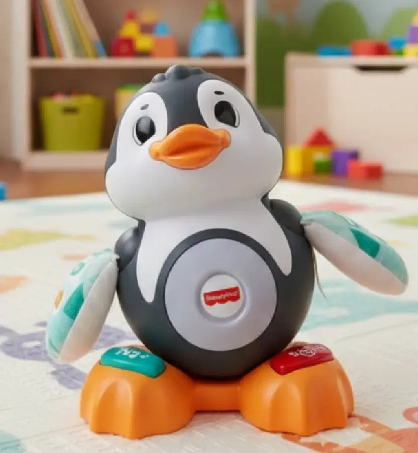 Fisher-Price Pinguin – Interaktives Lernspielzeug – Musik & Licht – ca. 26 cm - Bild 4