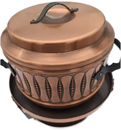 Fonduetopf mit Brennbehälter - Bild 2