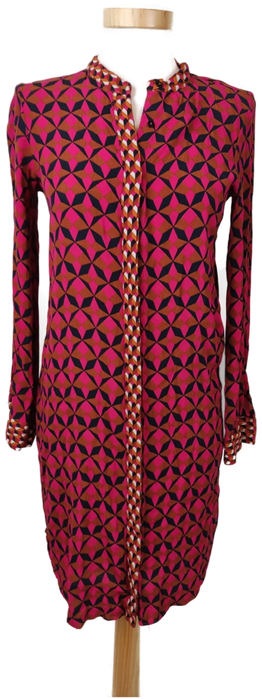 Zara Damen Hemdblusenkleid - S/36 - Bild 1