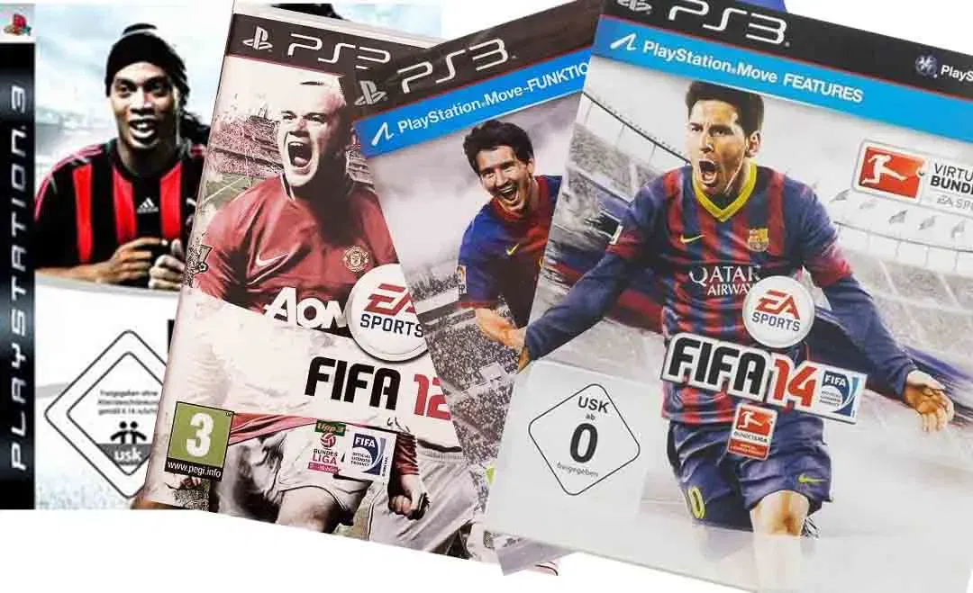 Sony Playstation PS3 FIFA 9 12 13 und 14 Fußball Bundesliga - Bild 1