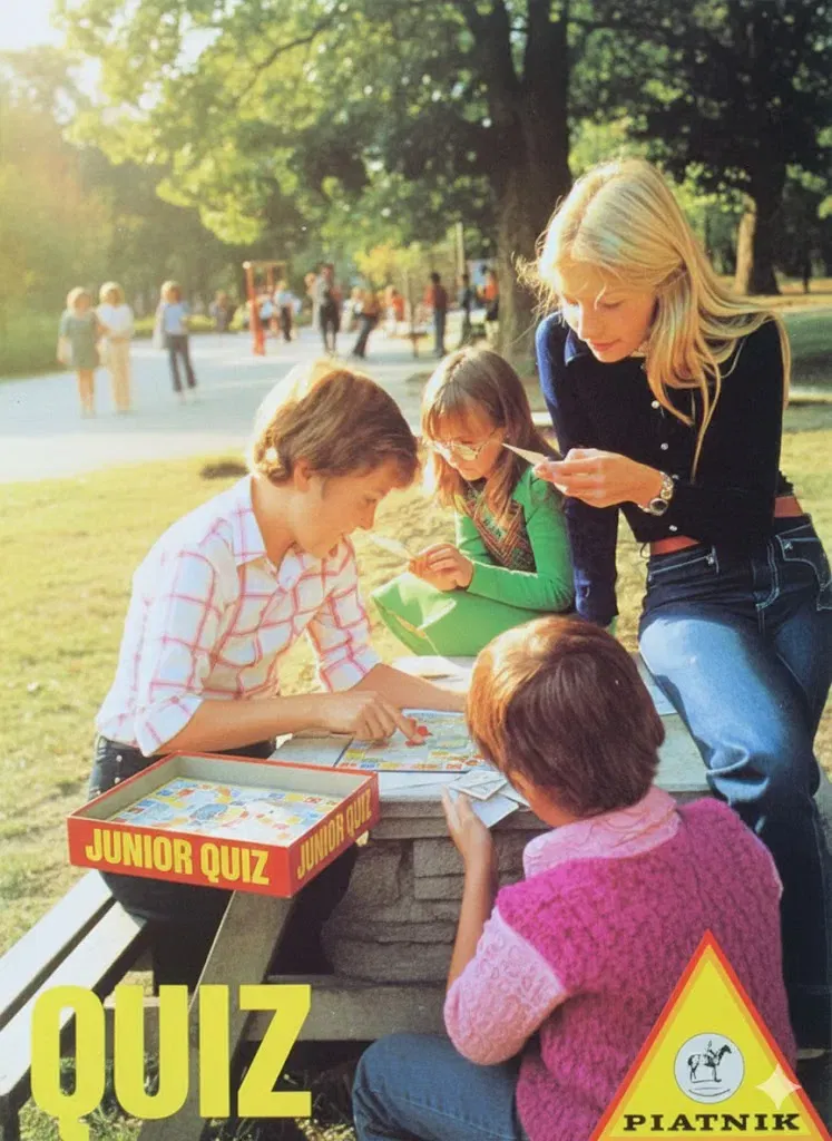 Piatnik Junior Quiz Nr. 4282 – Vintage 1970er – Originalverpackt – Komplett & selten - Bild 4