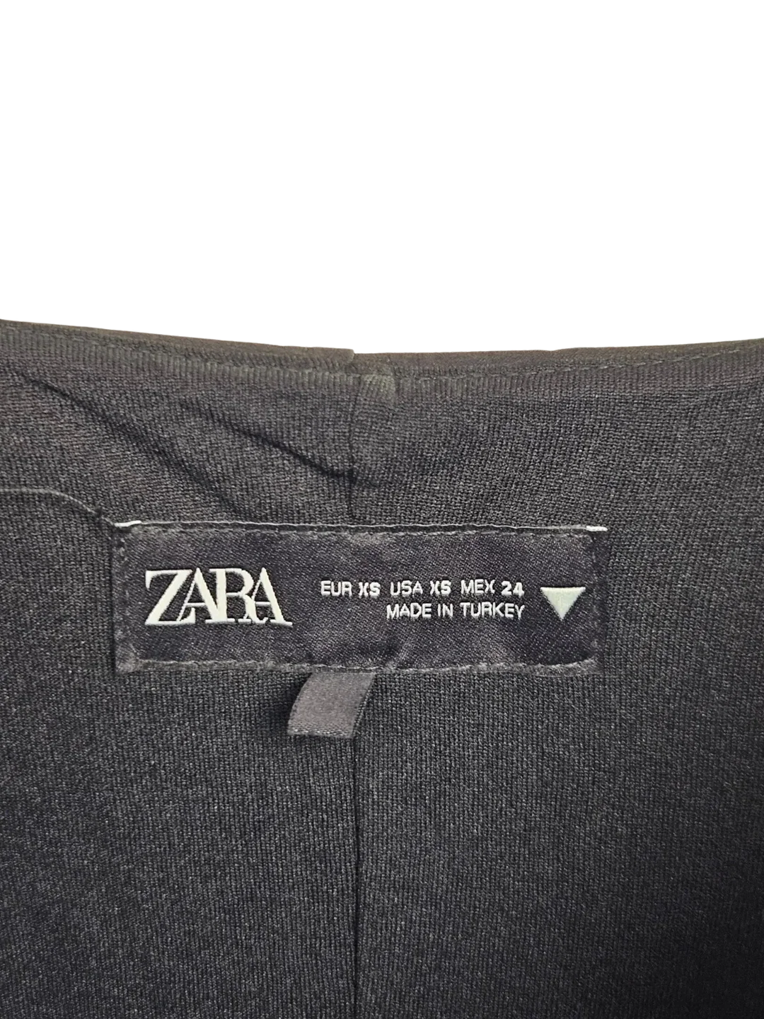 ZARA Damen Minikleid, schwarz - Gr. XS – Bild 4