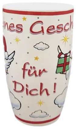 Cepewa Weihnachtstasse gemustert - Bild 2