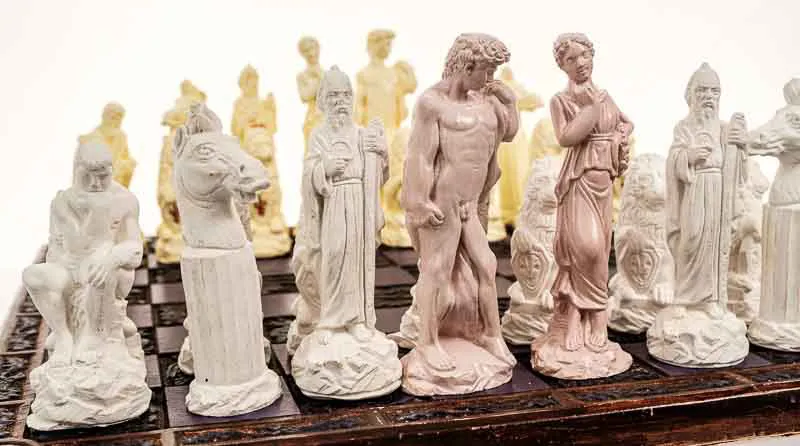 FEANG Schachspiel mit römischen Figuren – Bild 5