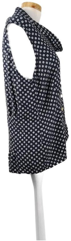  2NICE Damen-Bluse dunkelblau mit weißen Blumen - L/40 - Bild 3