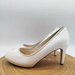 Rainbow Club Brautschuhe – Gr. 42 – Ivory Satin – breite Passform – Vorschau 4