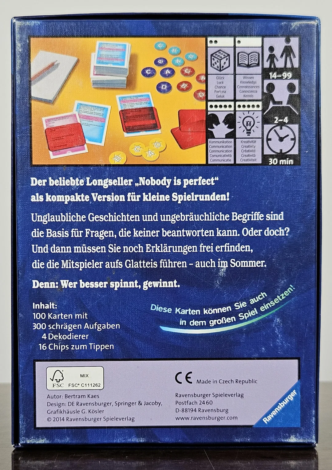 NOBODY IS PERFECT - Gesellschaftsspiel - Ravensburger – Bild 2
