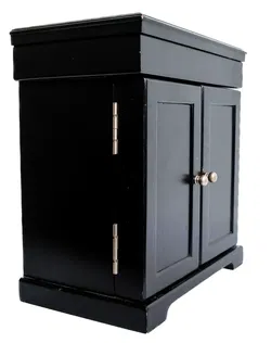 Eleganter Schmuckschrank in Schwarz – Stilvolle Ordnung für Ihre Schätze - Bild 3