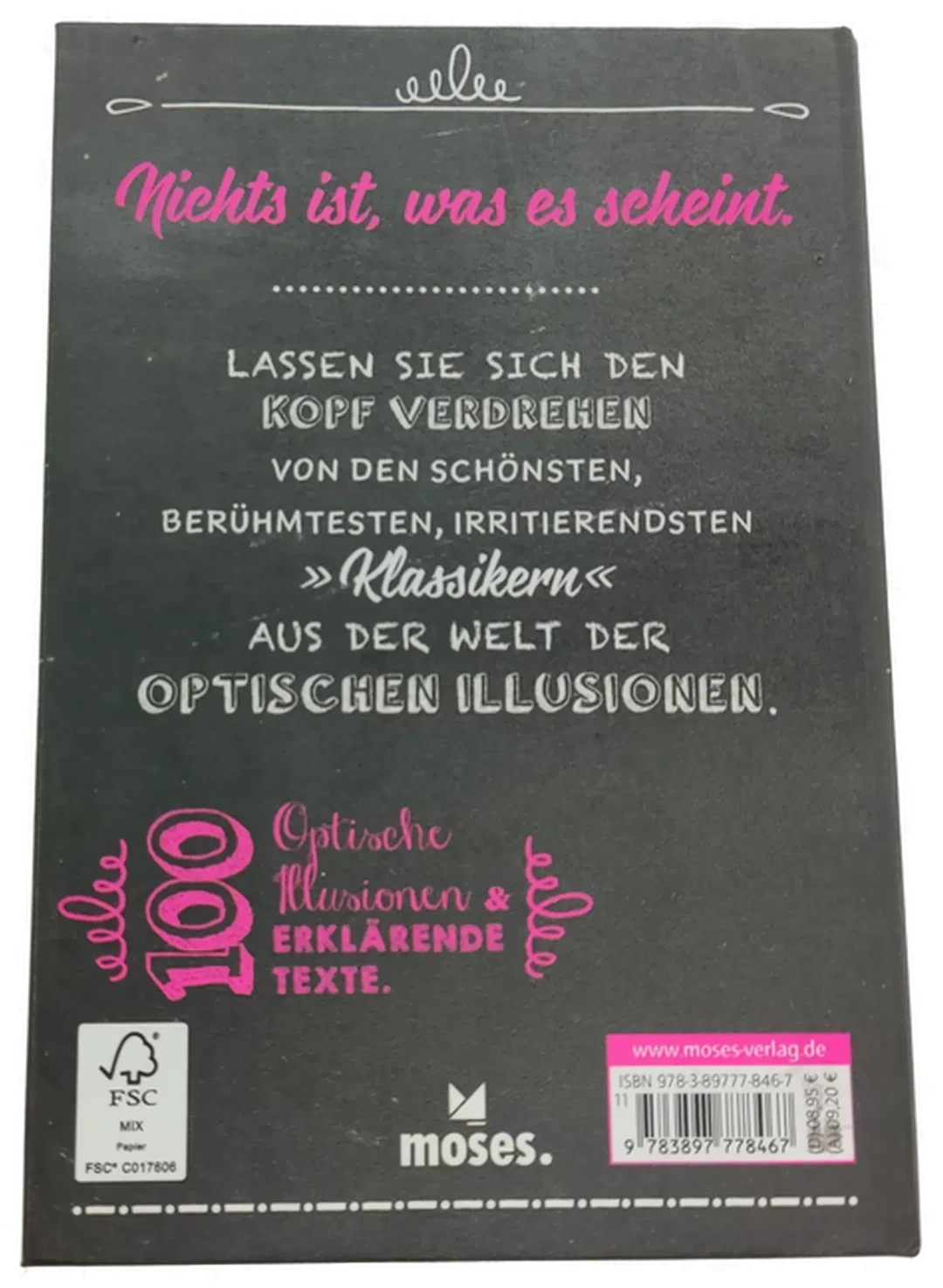 moses. Optische Illusionen "100 visuelle Rätsel und Täuschungen" – Bild 2
