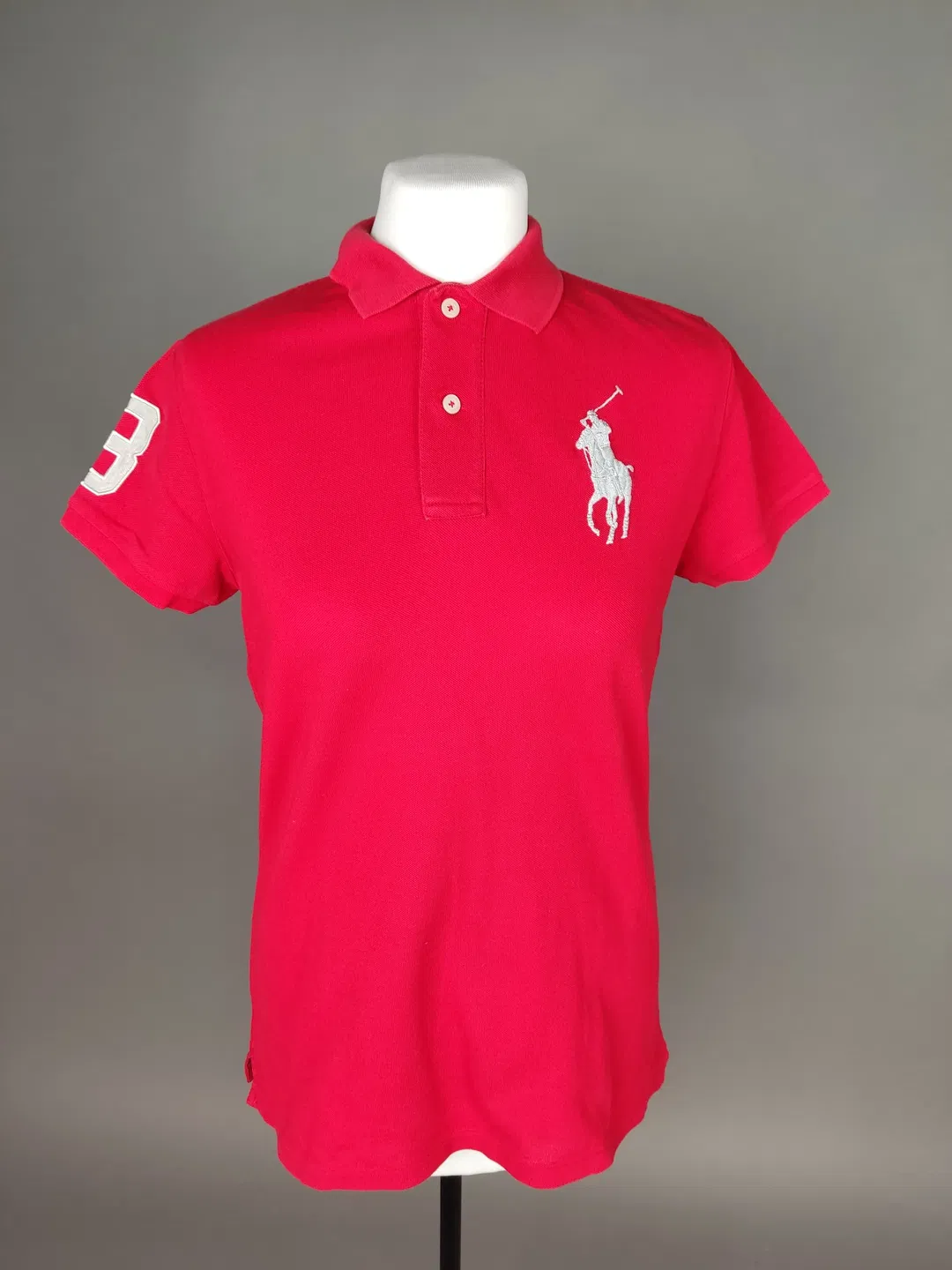Damen Poloshirt rot - M / 38 - Bild 4