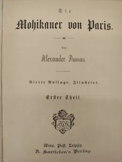 Die Mohikaner von Paris 1-3 - Alexander Dumas (1896) - Bild 3