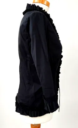 MNG Suit Damen Bluse schwarz Gr.L - Bild 3