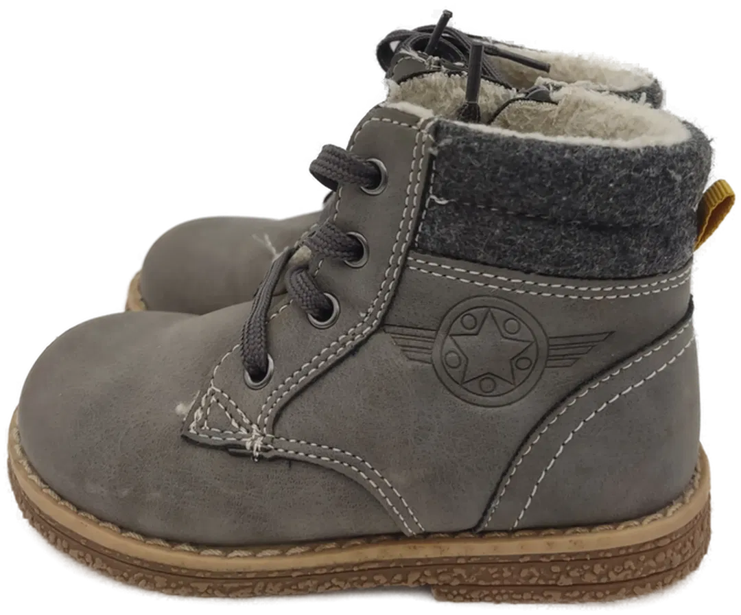 Bobbi Shoes Kinder grau Gr. 23 - Bild 1