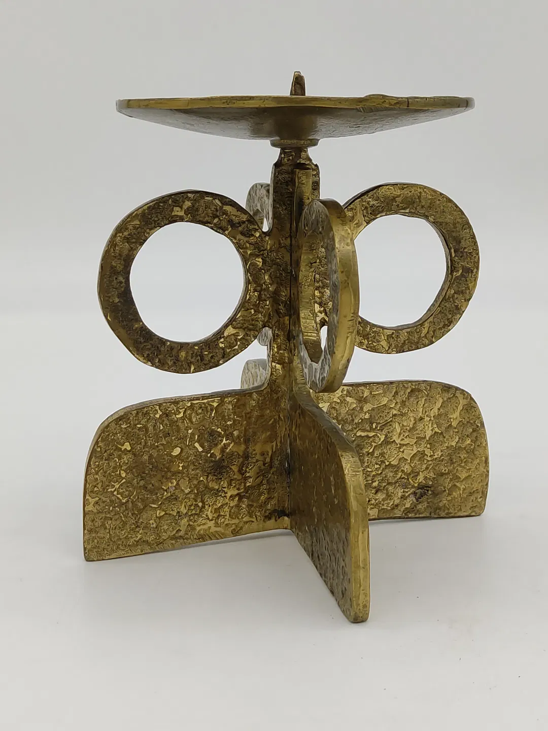 Mid-Century Kerzenständer Brutalismus - Bild 4