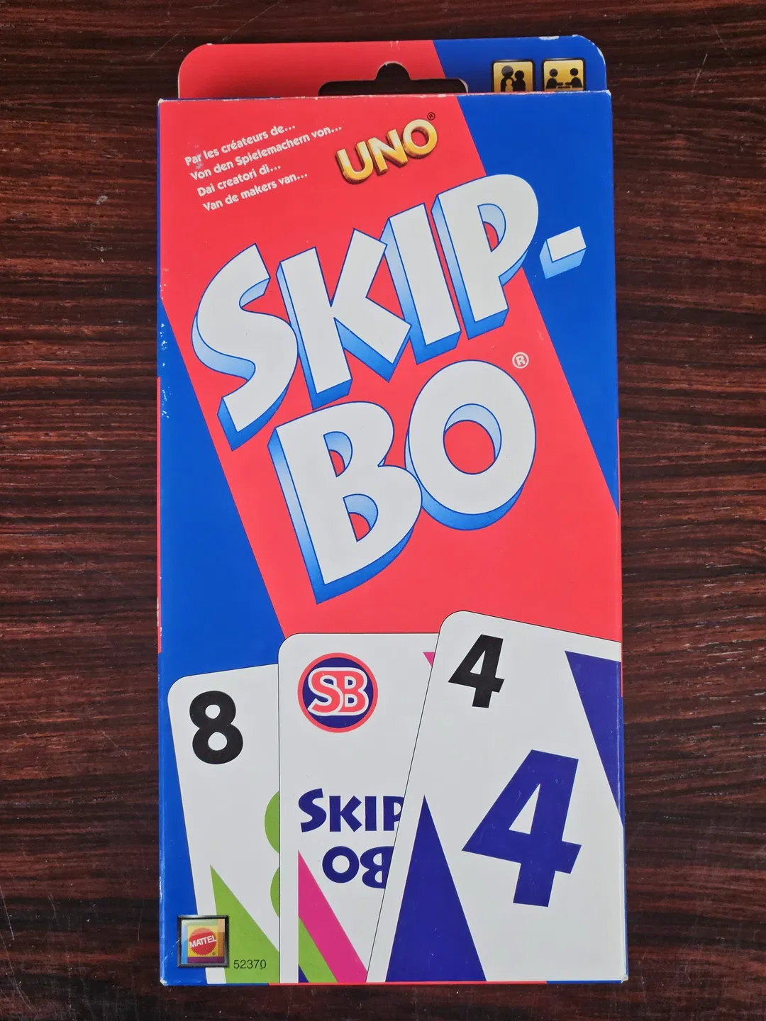 SKIP-BO - Gesellschaftsspiel - MATTEL  - Bild 4
