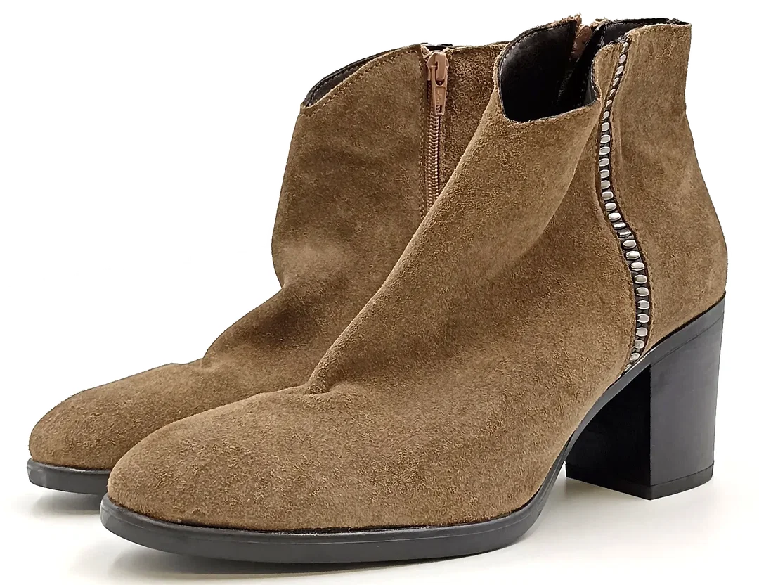 Benvenuti Wildlederstiefel Damen braun Gr. 39 - Bild 1