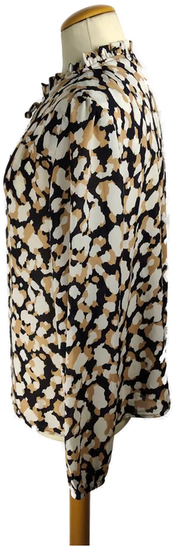 Bluse Damen Sonstige Bedruckt Gr. 38 | Casual-Charme - Bild 2
